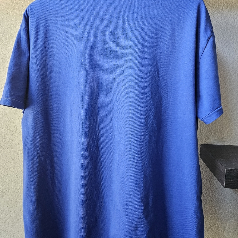 Ralph Lauren Mens Classic Fit T XL Blue w/Red Graphics - Picture 6 of 6